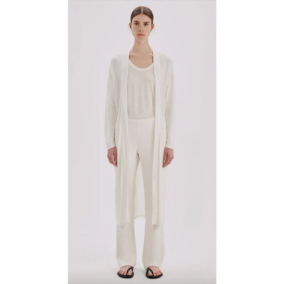 Another Tomorrow Elongated Robe Sample in Periwinkle Blue - SM - NWT - Picture 9 of 10